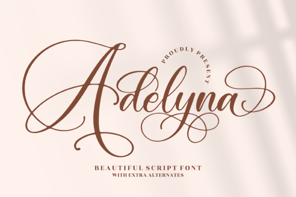 Adelyna: A Delicate Script Font for Elegant Editorial Design