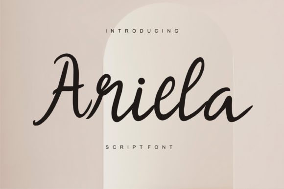 Ariela Script Font for Polished, Memorable Branding