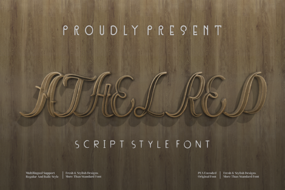 Athelred: A Romantic Script Handwritten Font for Brand Warmth