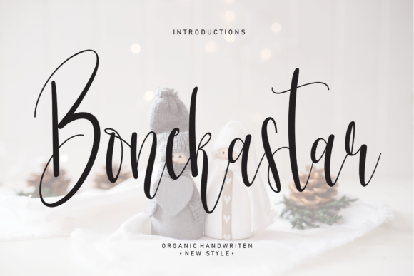 Bonekastar: A Stylish Script Handwritten Font for Modern Branding
