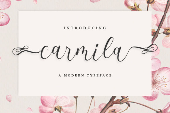 Carmila Script Font for Elegant, Modern Campaigns