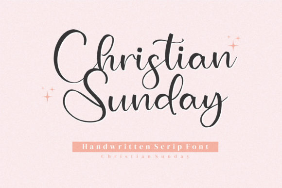Christian Sunday Font for Elegant Digital Branding