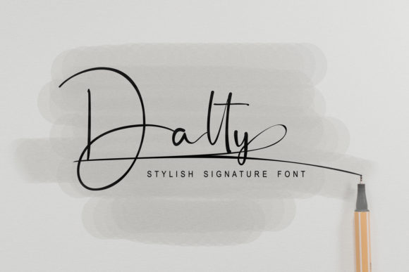 Dalty Font for Elegant Web Design