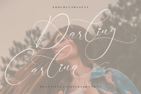 Darling Carlina Script Handwritten Font
