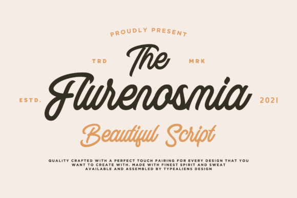 Flurenosmia Script Font for Elegant Digital Branding