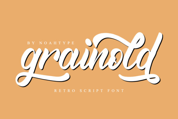 Grainold: Elegant Script Font for Modern Web Design