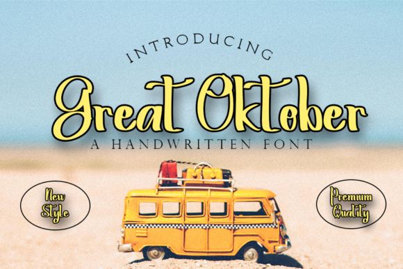 Great Oktober Font for Elegant Campaign Design