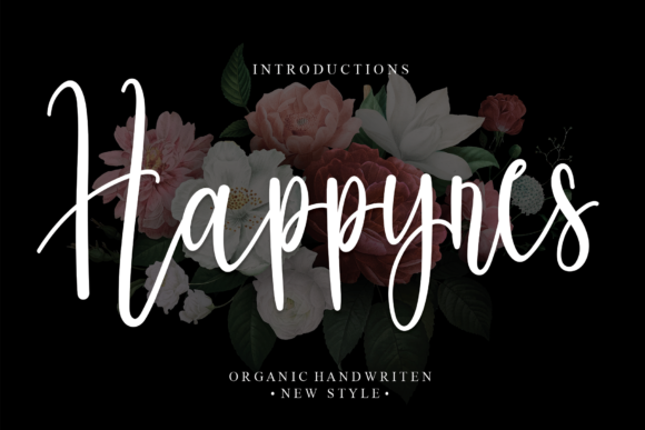 Happynes Script Font for Handmade Creators