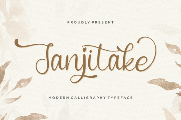 Janjitake: A Graceful Script Font for Elegant Digital Branding