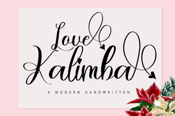 Kalimba Love: A Stylish Script Font for Digital Branding