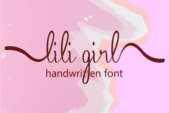 Lili Girl Script Font for Luxury Branding and Campaign Design