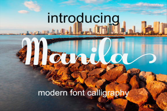 Manila: A Script Handwritten Font for Authentic Branding