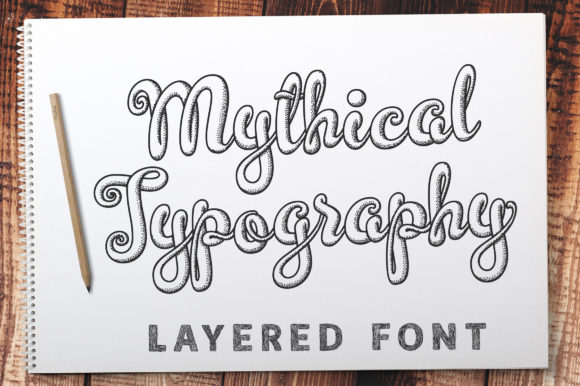 Mythical Typography: A Font of Elegance