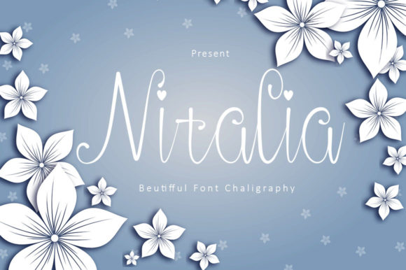 Nitalia Script Font for Elegant Branding and Social Campaigns