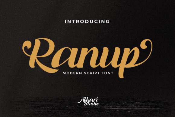Ranup Script Font for Elegant Branding and Social Media