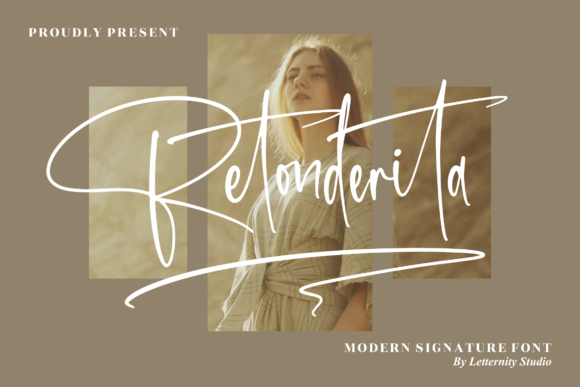 Retonderita: An Elegant Script Font for Editorial Calm