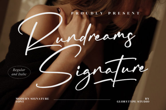Rundreams Signature Script Font for Elegant Digital Branding