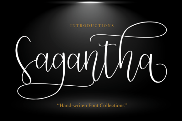 Sagantha: A Font for Refined Campaigns
