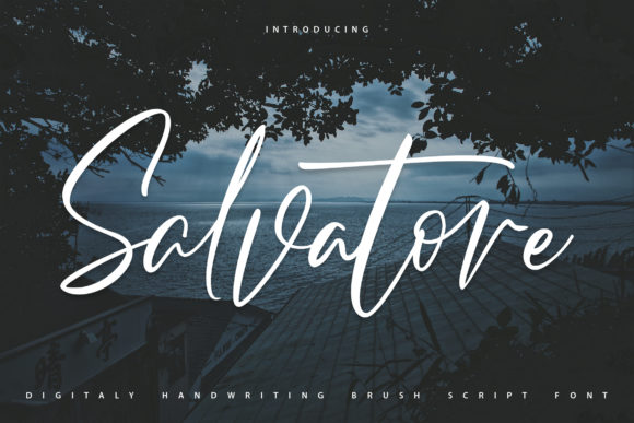 Salvatore Script Font for Elegant Branding