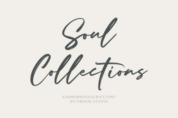 Soul Collections Script Font for Elegant Editorial Design