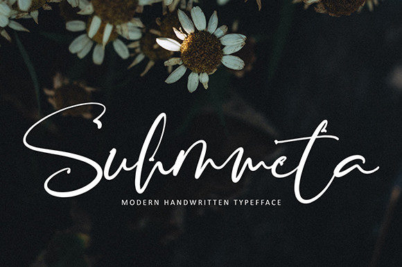 Suhmmeta Script Font for Creative Campaigns