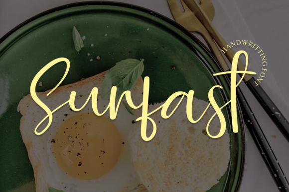 Sunfast Script Font for Creative Campaigns