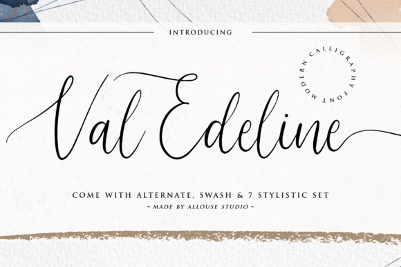 Val Edeline Script Font for Elegant Campaign Design