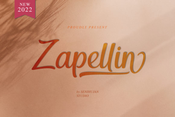 Zapellin Script Font for Elegant Handmade Branding